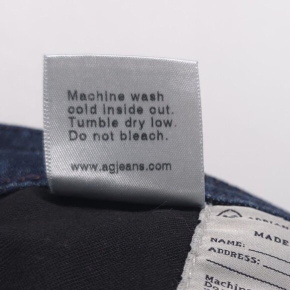 AG ADRIANO GOLDSCHMIED THE STEVIE SLIM STRAIGHT Jeans USA🇺🇸MADE Size 28R - Picture 11 of 11